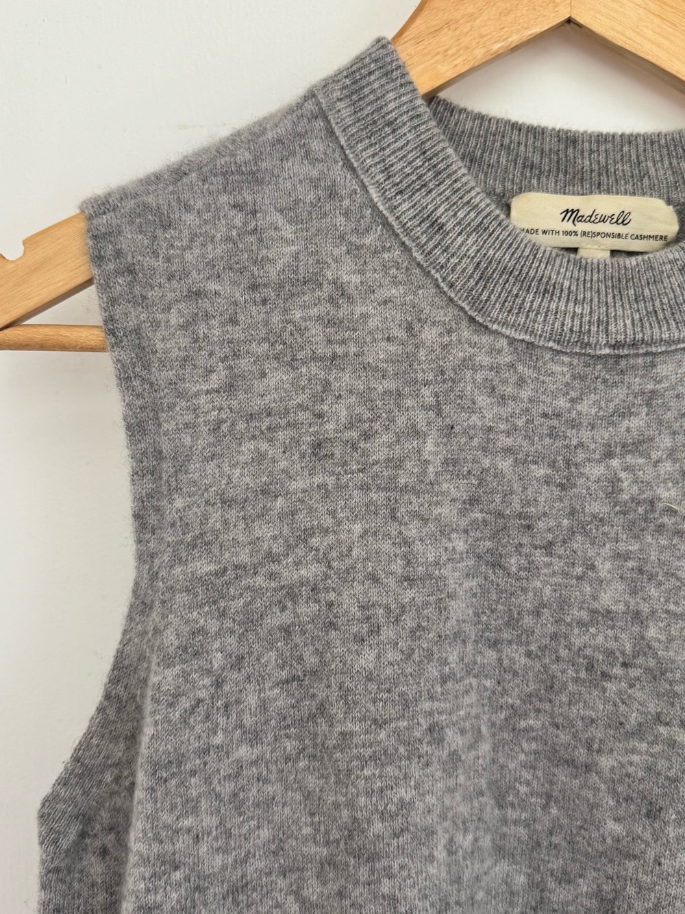 Madewell Cashmere Sweater Tank